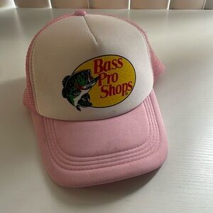 Pink Adjustable Bass Pro Shops Hat